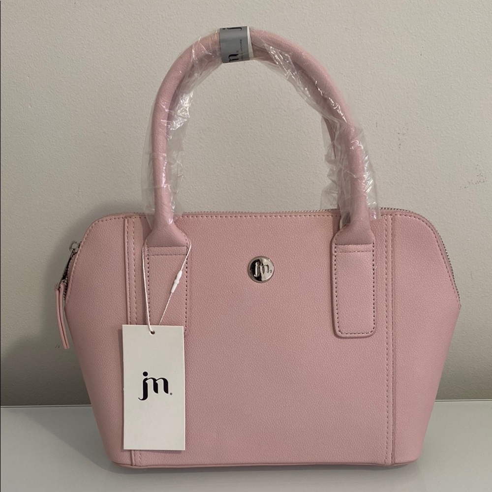 Jessica Moore - Light Pink Bowler Bag Handle With CrossBody Straps